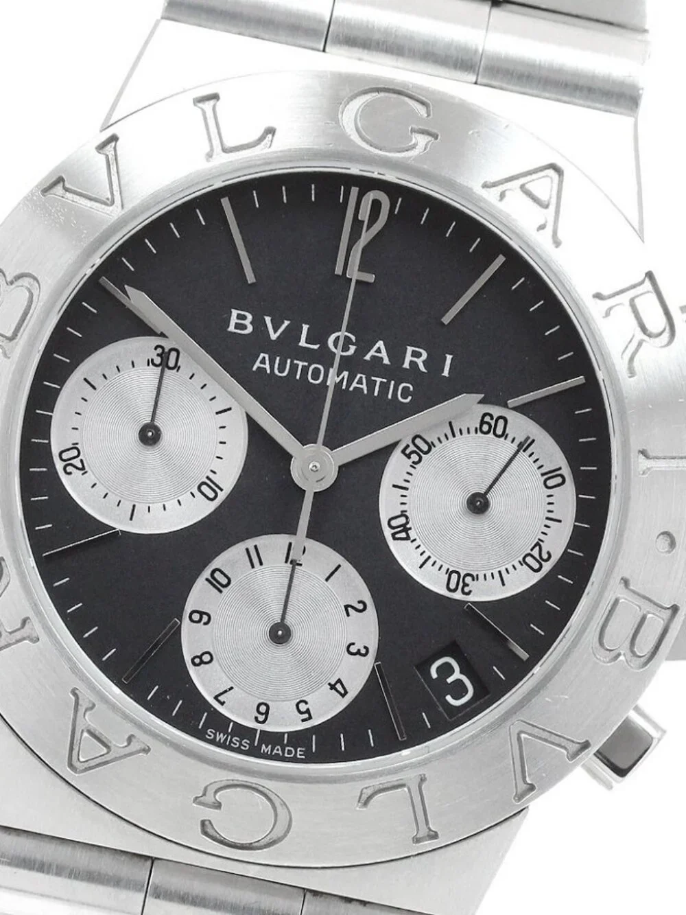 BVLGARI Diagono Sports CH35S Chronograph Date Automatic Men's Watch_963411